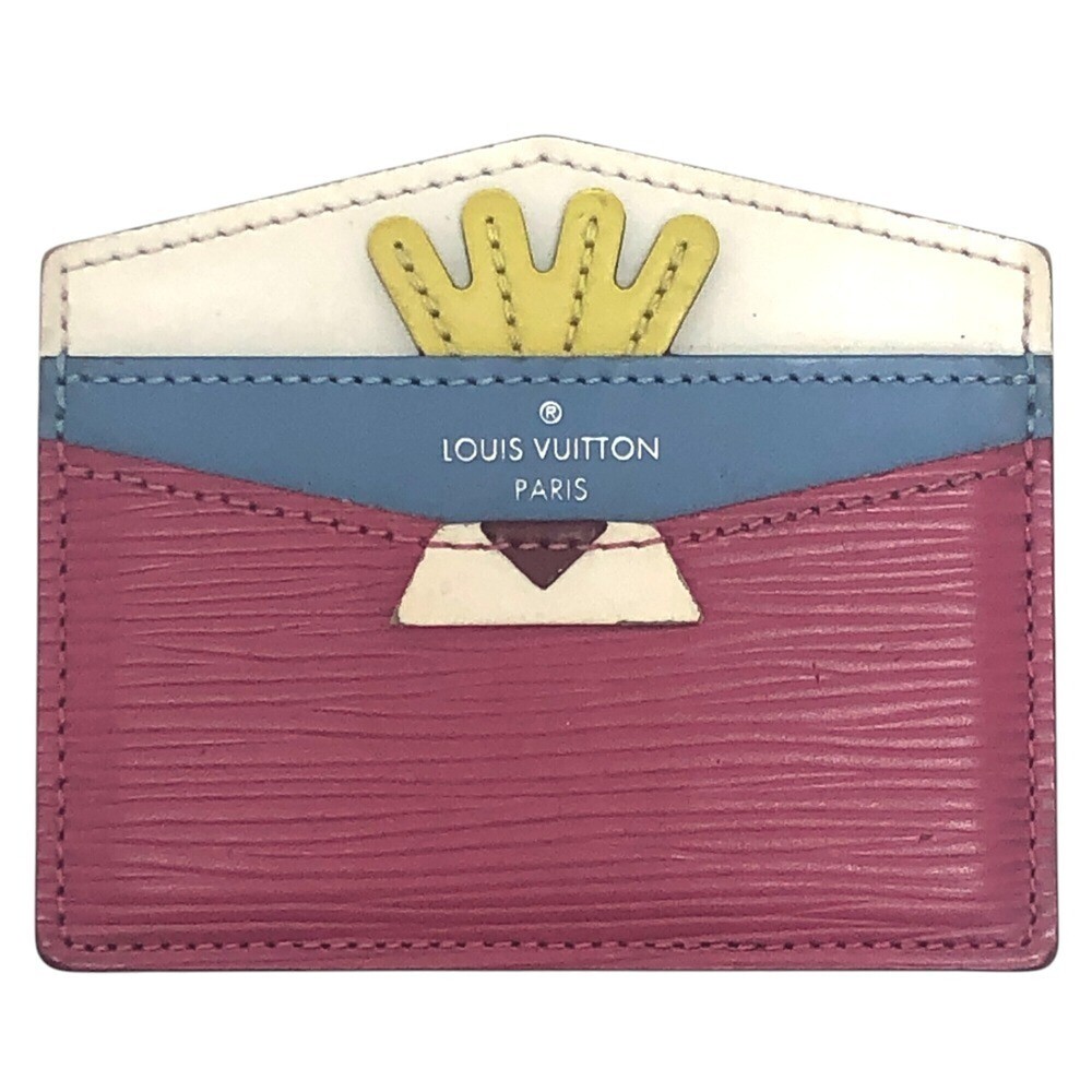 LOUIS VUITTON M60785 Porte Cartes Simple Business Card Holder/Card Case, Epi ...